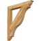 Ekena Millwork Funston Traditional Rough Sawn Bracket, Western Red Cedar, 4"W x 34"D x 38"H BKT04X34X38FST01RWR - alternate 1